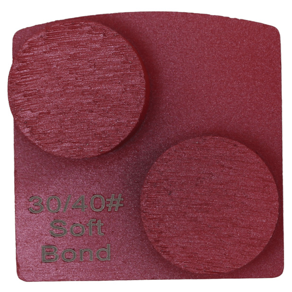 Virginia Abrasives 425-H08679 Double Soft Bond, 30/40 Coarse/Med,  Grinder Tooling, Red, 3/Box
