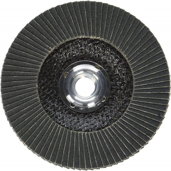 Virginia Abrasives 427-43040Z 40 Grit Discs Zirconia Flap 4-1/2" x 5/8" 10/Box