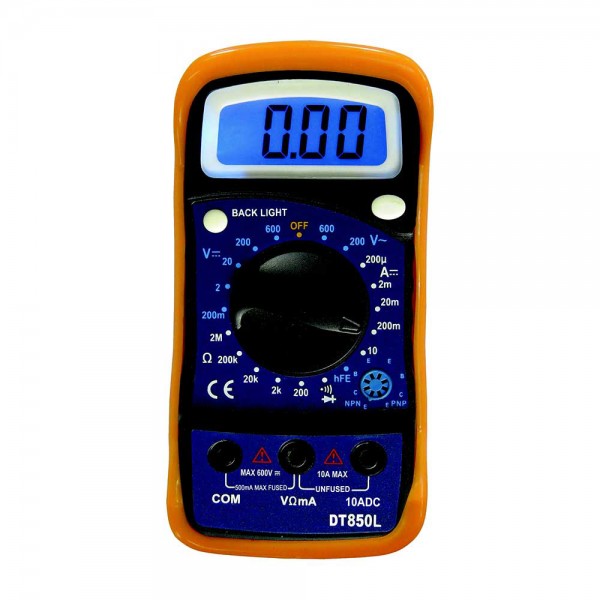 Ironton 43981 Digital Pocket Multimeter 6 Functions