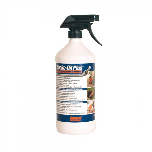 General Pipe Cleaners 440110.GEN Snake Oil Plus, 1 Quart with Sprayer