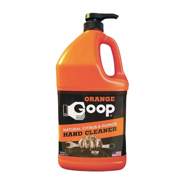 Goop Multi-Purpose Hand Cleaner 46.GOOP Gallons Orange Goop with Pump and Pumice