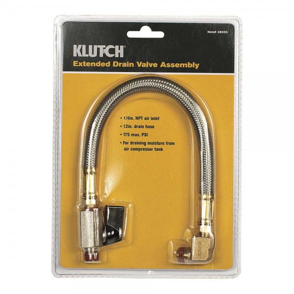 Klutch 48555 Extended Drain Value Assembly