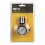 Klutch 48690 Locking Air Pressure Gauge with Regulator 180 PSI
