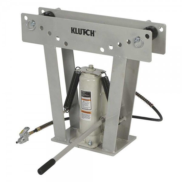 Klutch 49654 Air/Hydraulic Pipe Bender 16-Ton 3-In. Capacity