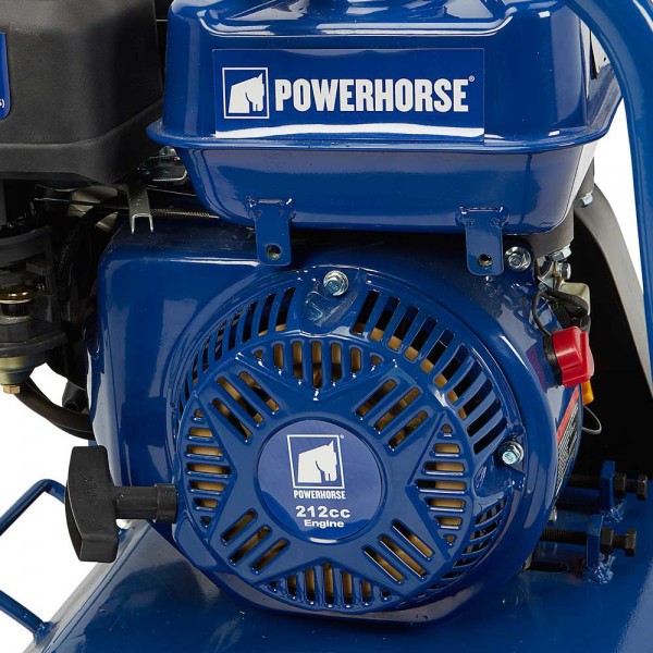 Powerhorse 52313 Forward Plate Compactor, 7 HP Powerhorse Engine