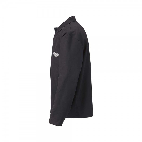 Ironton 54151 Flame-Resistant Welding Jacket Medium Black