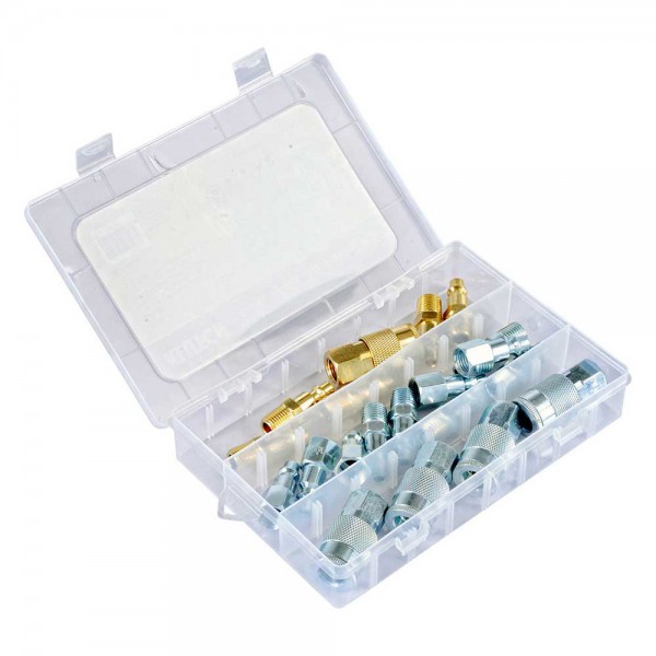 Klutch 54608 Airline Connector Kit 1/4-In.