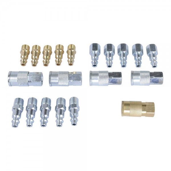 Klutch 54608 Airline Connector Kit 1/4-In.