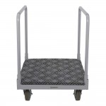 Strongway 57481 Strongway 4-Wheel Cart Carpeted Deck 1600 Lb. Capacity