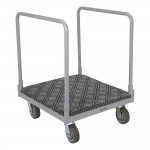 Strongway 57481 Strongway 4-Wheel Cart Carpeted Deck 1600 Lb. Capacity