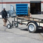Ultra-Tow 58014 Heavy-Duty Adjustable Trailer Dolly with Brake 1000-Lb. Cap