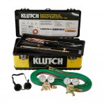 Klutch 58463 Medium-Duty Cutting and Welding Outfit with Tote - Oxyacetylene Victor-Style, 11-Piece Set