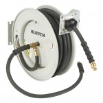 Klutch 73429 Auto Rewind Air Hose Reel With Rubber Hose 1/2-In. x 50-Ft.
