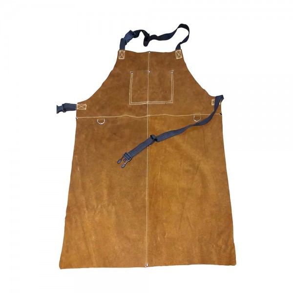 Ironton 74946 Leather Welding Apron, Extra Large, Brown