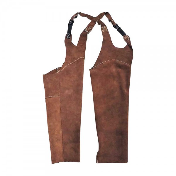 Ironton 74947 Leather Welding Sleeves, 23 in. L ea.,Brown,2 Pieces