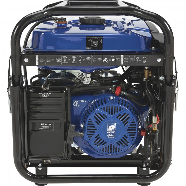 Powerhorse 750133.POW Dual Fuel Generator — 9000 Surge Watts, 7250 Rated Watts, Electric Start