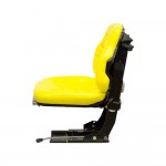 M&K 7736.KMM Uni Pro, KM 117 Utility Suspension Seat , Yellow Vinyl