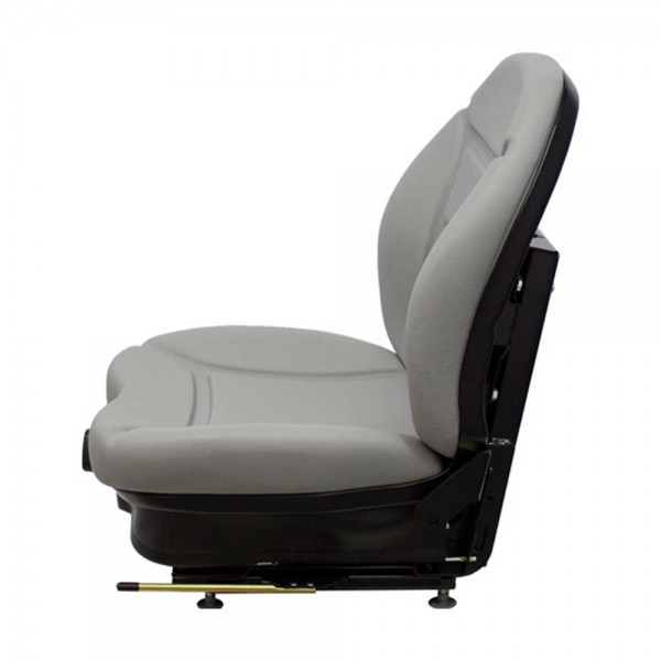 M&K 8029.KMM Uni Pro, KM 336 Seat with Mechanical Suspension, Gray Vinyl