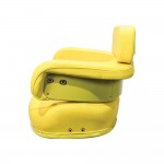 M&K 8091.KMM Uni Pro, KM 4010 Economy 3-Piece Seat Cushion Kit, John Deere, Yellow Vinyl