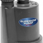 Superior Pump 91250 1/4 HP Thermoplastic Utility Pump