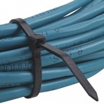 Ironton 980164 Multi-Pack Cable Zip Ties 1000-Pk  5-In. L x .142-In. W 40-Lb. Tensile Strength Black