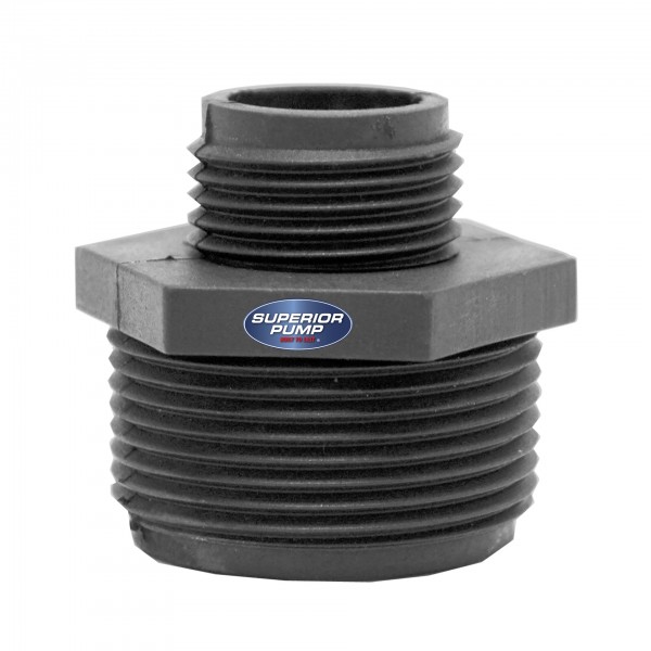 Superior Pump 99005 Garden Hose Adaptor (for use with 1-1/4" NPT)