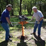 Brave Two Man Auger w/ 7/8" Ground Hog Type Connection BRP343HHD