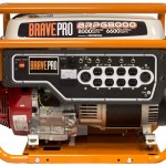 Brave 8000 Watt Generator Honda 389cc 120/240AC / 12V DC BRPG8000