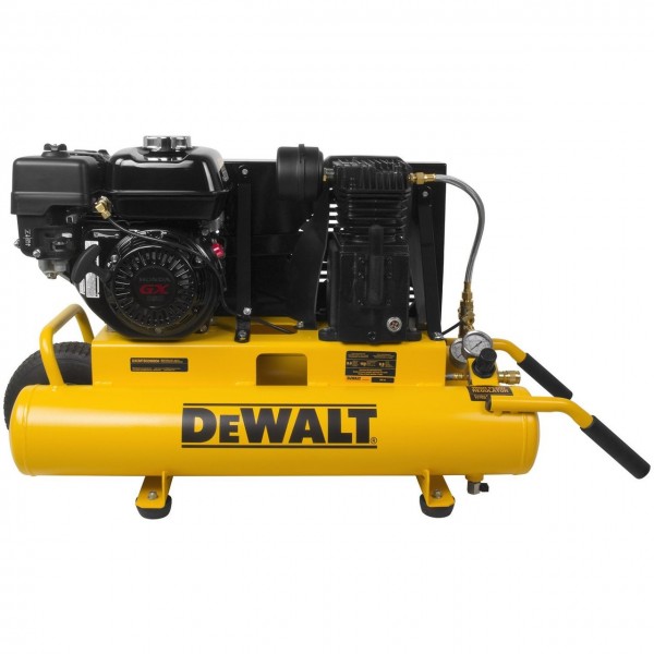 Dewalt DXCMTB5590856 Air Compressor, 8 Gallon, 9.9 CFM@90 PSI, GX160