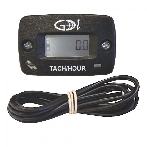 GDI N111-0100-1005 Panel Mount Inductive Hour Meter & Tachometer