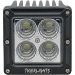 TigerLights TL200F 3" X 3" LED Square Flood Beam