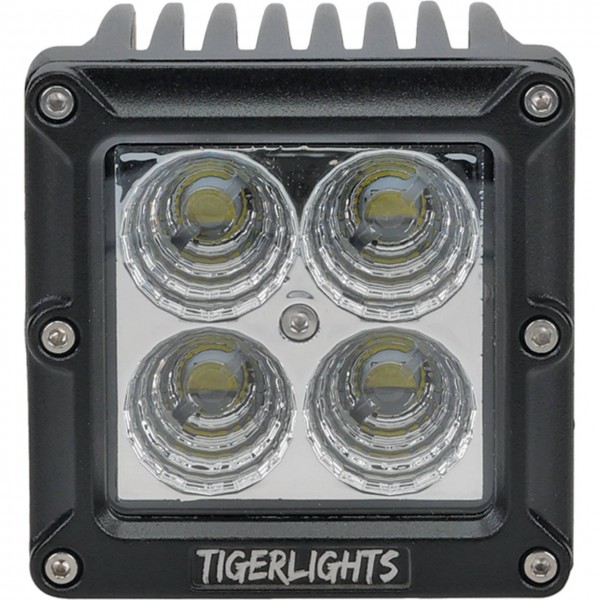 TigerLights TL200F 3" X 3" LED Square Flood Beam