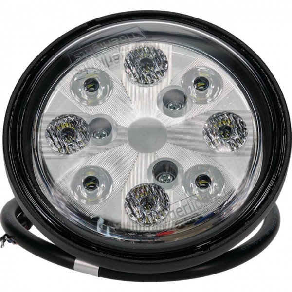 TigerLights TL3020 24W Round Hi/Lo Led Light With Cord