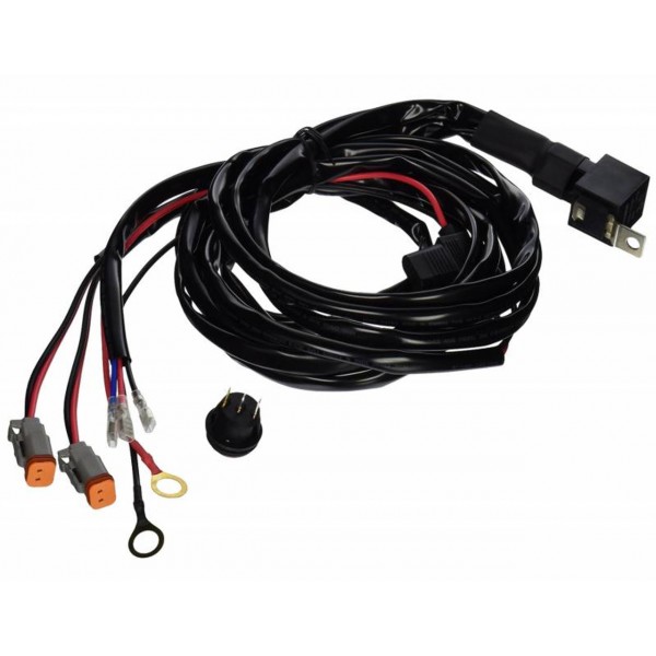 TigerLights TLWH12 Wire Harness-Dual Duetsch Connector