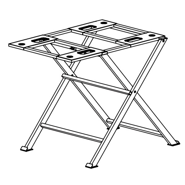 Diamond Products 6043056 Folding Stand for CC300M