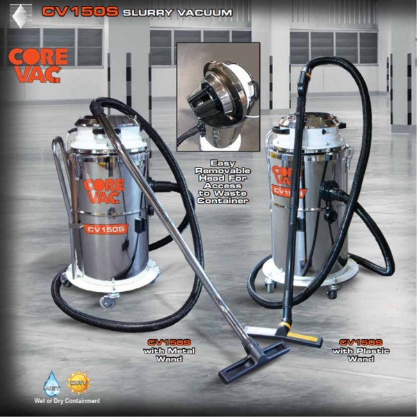 Diamond Product 4244143 CV150S Slurry Vacuum With Metal Wand