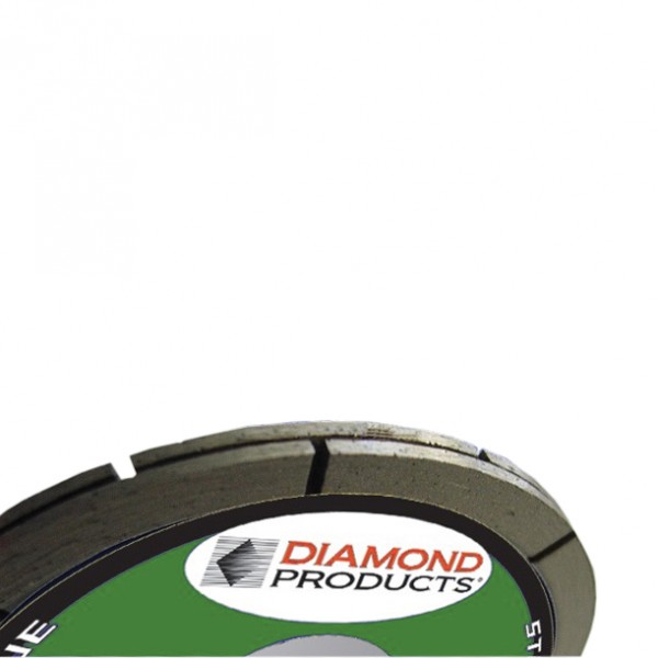Diamond Products Utility Green Segmented 2-in-1 Tuck Point Diamond Blades