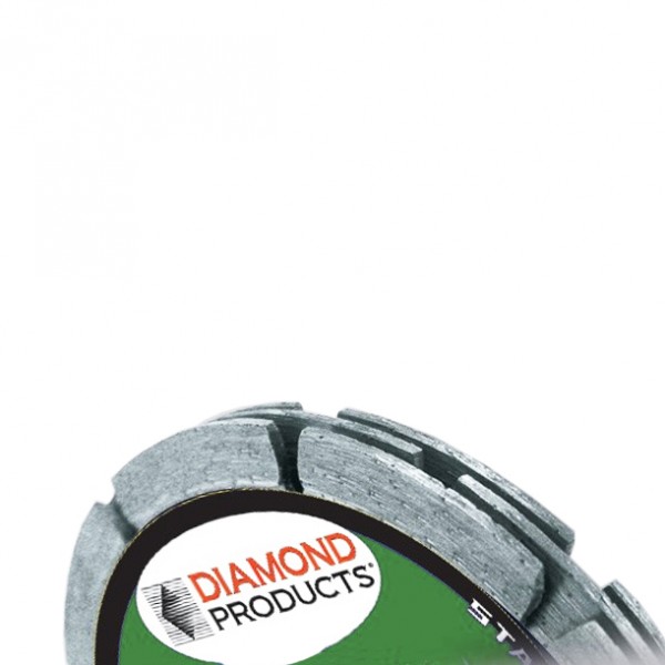 Diamond Products DT9G Utility Green Segmented 3-in-1 Tuck Point Diamond Blades