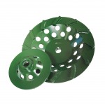 Diamond Products Utility Green Spiral Turbo Cup Grinders