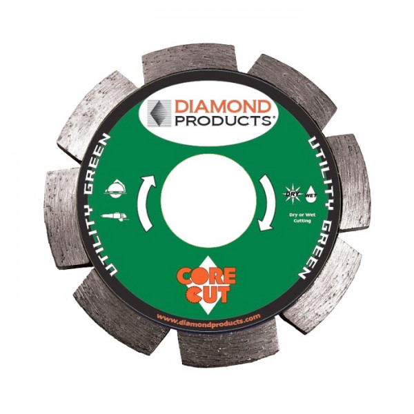 Diamond Products DT9 Utility Green Segmented Tuck Point Diamond Blades