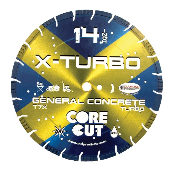 Diamond Products T7X X-Turbo Blades