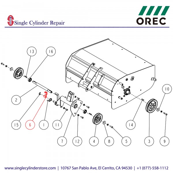Orec 0231-37100 Blade Brake