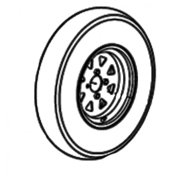 MBW 06442 Wheel and Tire ASM ST175/80D13