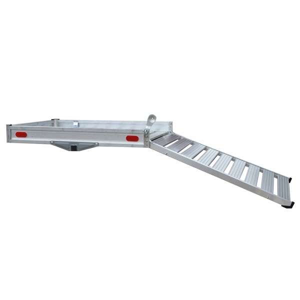 Erickson Manufacturing 07494 Deluxe Aluminum Cargo Carrier with Ramp