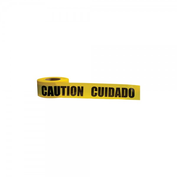 ERB Safety Products 13752 Tape Caution/Cuidado 3" X 1000' BX/10