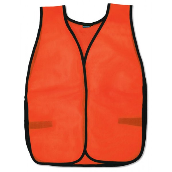 ERB Safety Products 14099 Safety Vest Orange Non ANSI Economy