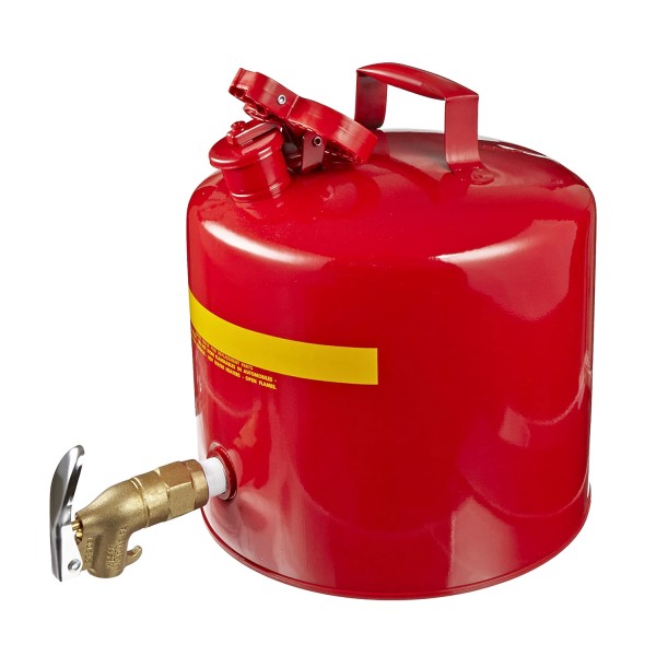 Eagle 1417 Gas Can, 5 Gallon Safety Faucet Metal