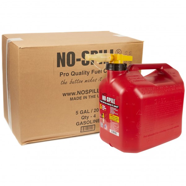 Nospill 1450 Gas Can No Spill 5 GAL 4/BX