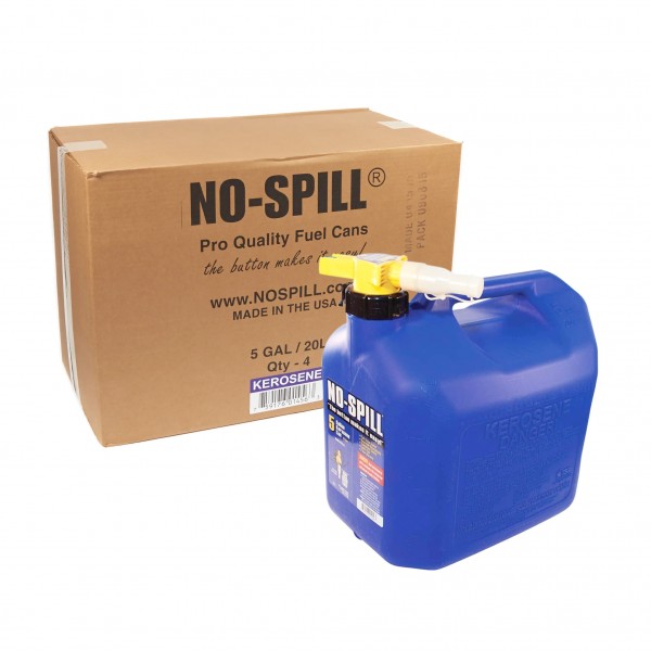 No Spill 1456 Kerosene Can 5 GAL, 4/BX
