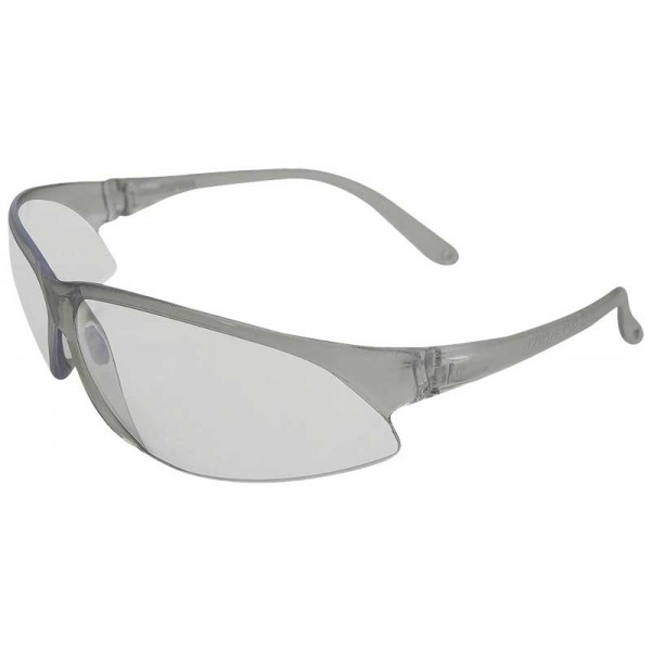 ERB Safety Products 16503 Safety Glasses Clear Silver 12/BX Superbs